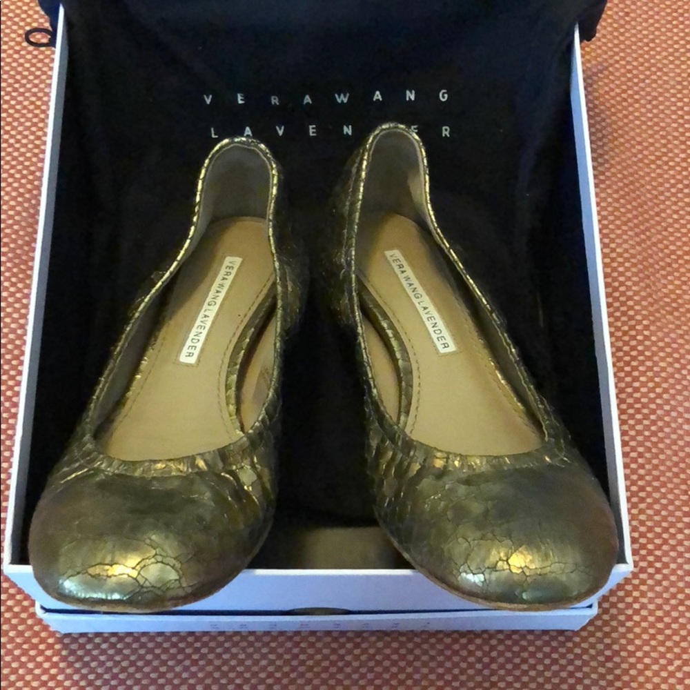 Vera wang ballerina flats